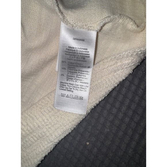 Madewell Textured Flutter Sleeve Top Women's Medium‎ Cream Short Sleeve Msrp $80 - Picture 8 of 11